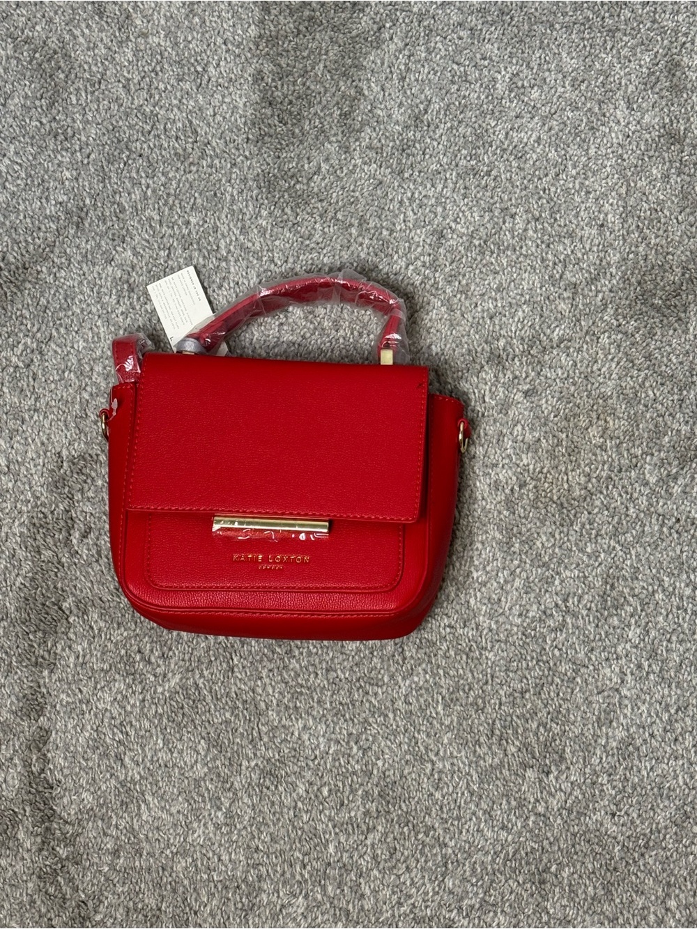 Red Mini Crossbody Satchel - Petite Edition
